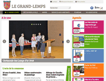 Tablet Screenshot of legrandlemps.fr